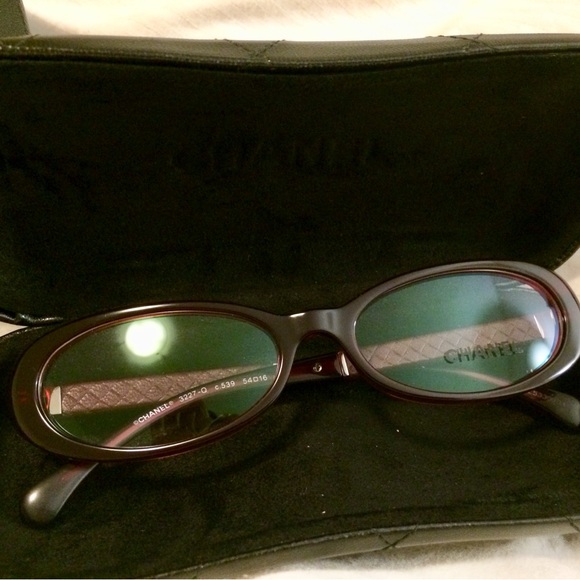 Authentic NEW w/box Chanel Merlot Women's Eyeglasses - Picture 3 of 9